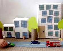 Educating CHildren|Preschool|Art|Homes|Box City