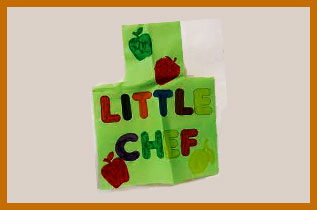 Educating CHildren|Preschool}Kitchen|Art|Chefs Apron