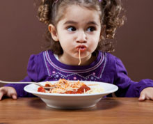 Educating CHildren|Preschool}Kitchen|Language|On Top of Spaghetti