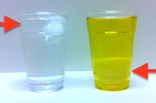 Educating CHildren|Preschool}Kitchen|Science|Frozen Oil & Water