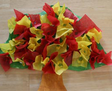 Educating CHildren|Preschool|Art|pesach|Burning Bush