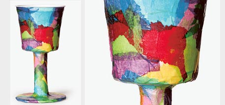 Educating CHildren|Preschool|Art|pesach|Goblet